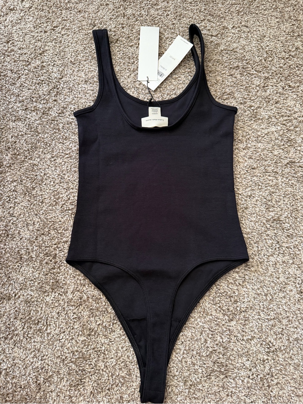 Calvin Klein Ribbed Bodysuit - Picture 5 of 5